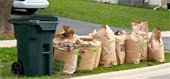 Last month for yard waste pick up