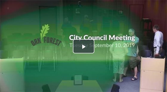 City Council Meeting September 10 2019