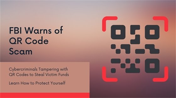 QR Code Scam Warning
