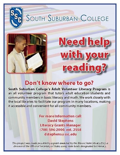 SSC adult literacy program