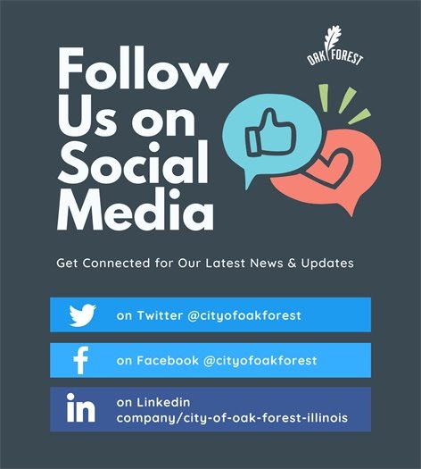 Follow us on social media