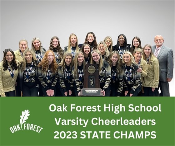 OFHS Cheerleading State Champs