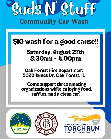 Venturing Crew Car Wash at City Hall August 27