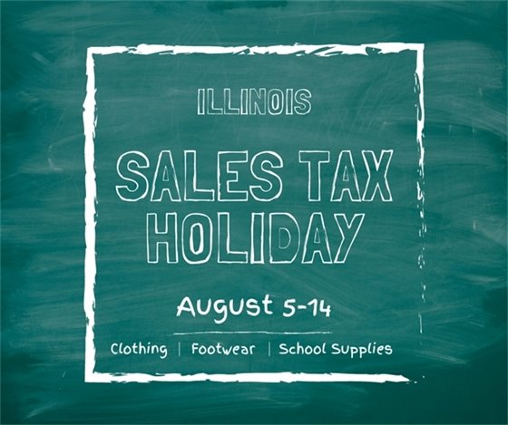 Illinois Sales Tax Holiday