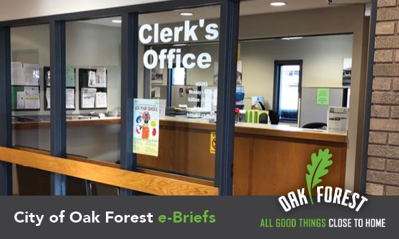 City of Oak Forest e-briefs