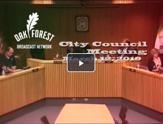 Council Meeting March 12 2019