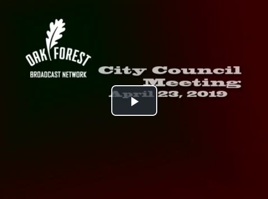 City Council Meeting April 23