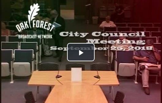 City Council Meeting - September 25