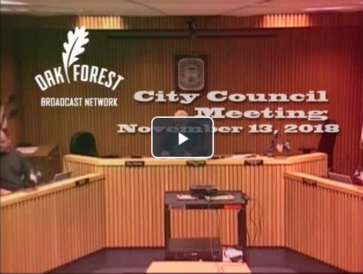 City Council Meeting November 13