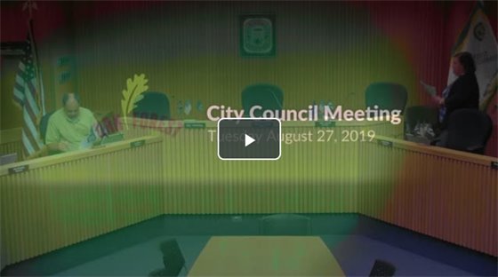 CityCouncil Meeting August 27 2019