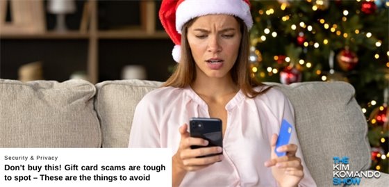 How to avoid gift card scams