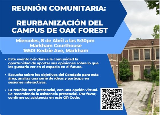 Oak Forest Hospital Campus Community Meeting