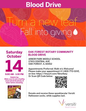 Blood Drive at Community Expo