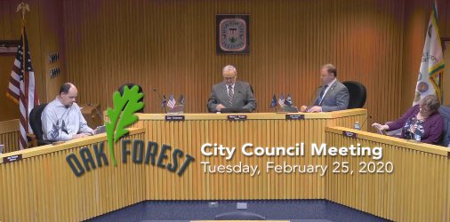 City Council Meeting February 25, 2020