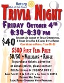 Rotary Trivia Night 2019
