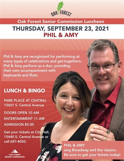 Oak Forest Senior Commission September Luncheon