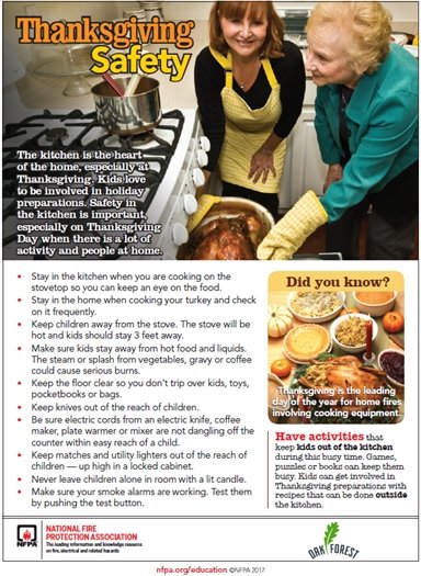 Thanksgiving Safety NFPA.org