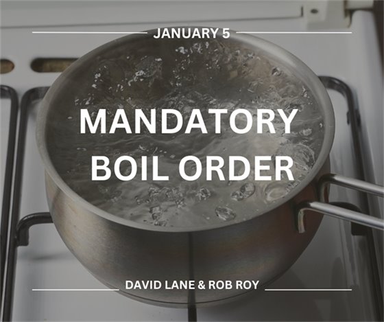 Mandatory boil order for some residents