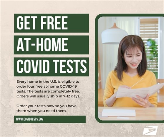 Get free covid tests 