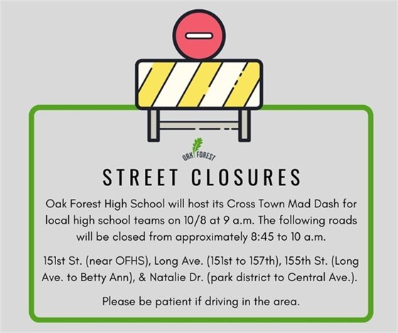 Mad Dash street closures 