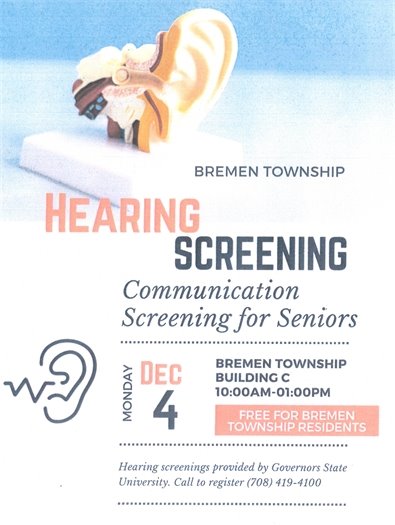 Free Hearing Screening for Seniors
