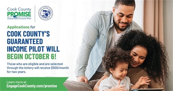 Cook County Guaranteed Income Pilot is open