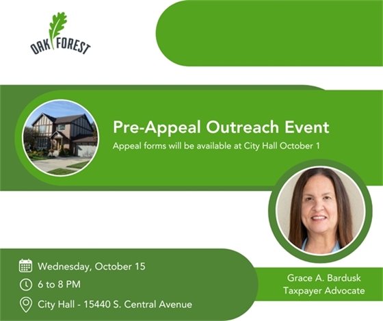 Pre-appeal outreach program is October 15