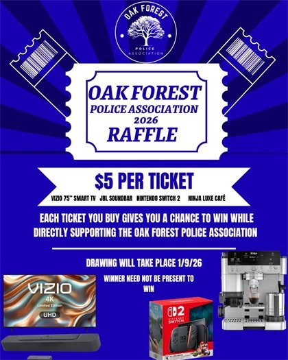 Oak Forest Police Association Raffle