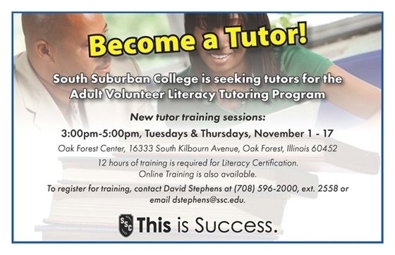 South Suburban College Adult Literacy Program