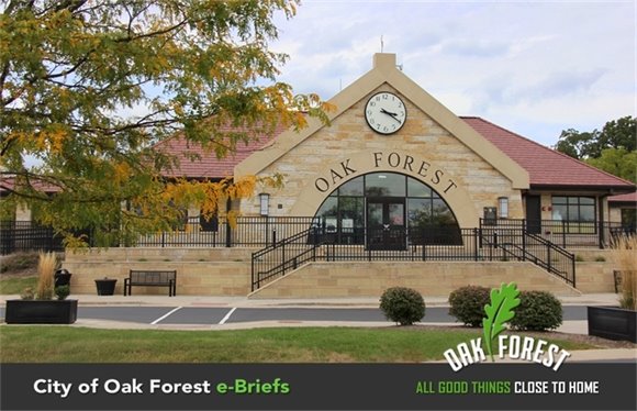 Oak Forest Train Station Fall