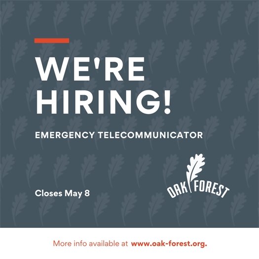 We're Hiring: Emergency Telecommunicator