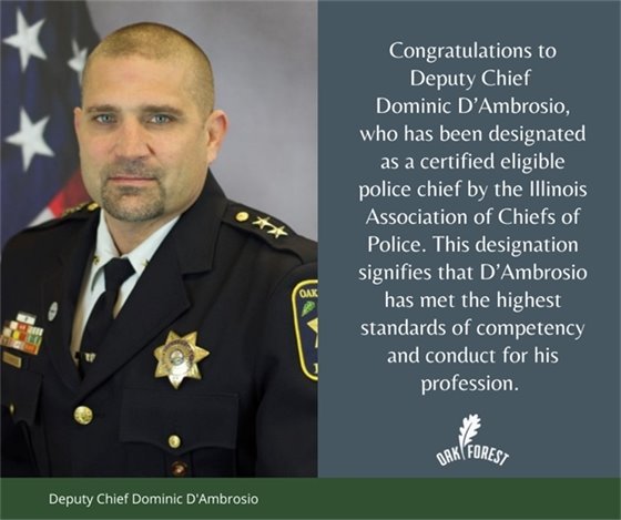 Deputy Chief Dominic D'Ambrosio 
