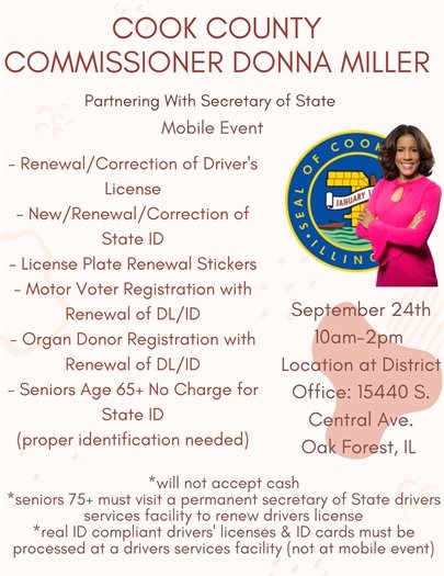 Secretary of State Mobile Event at City Hall 