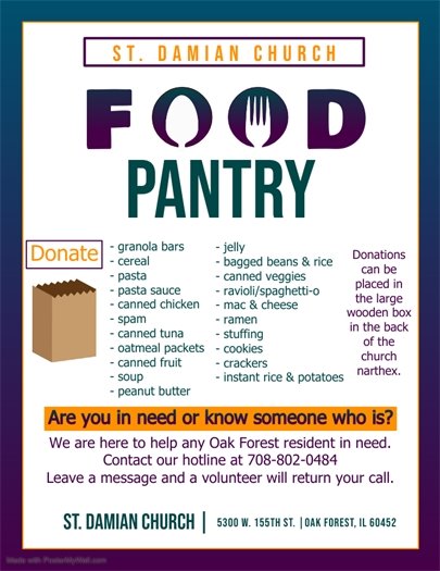 St. Damian Food Pantry