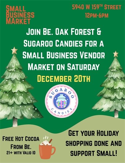 Be. Oak Forest December 20 event