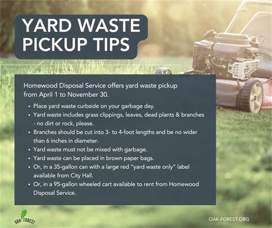 Yard Waste Pickup Tips