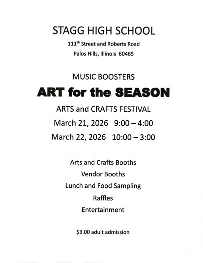 Stagg High School Arts and Crafts Show