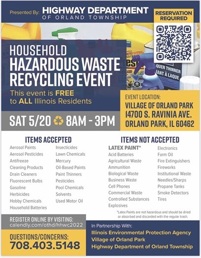 Household Hazardous Waste event