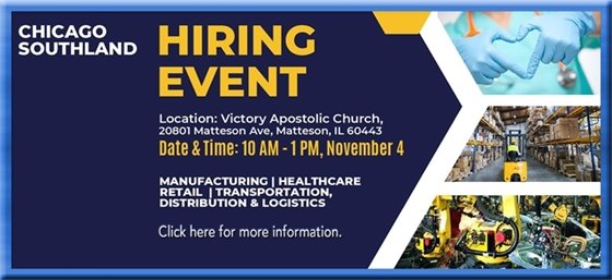 Chicago Southland Hiring Event
