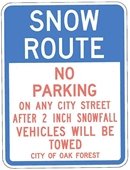 snow parking