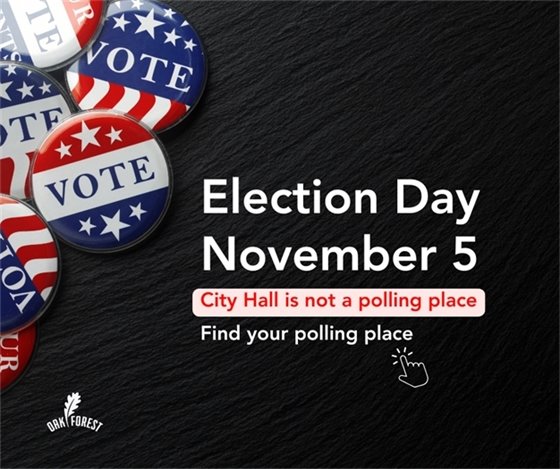 City Hall is not a polling place