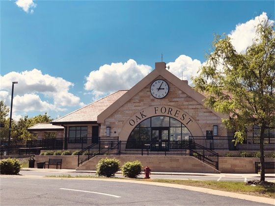 Oak Forest Train Station