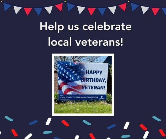 Veterans Birthday Signs