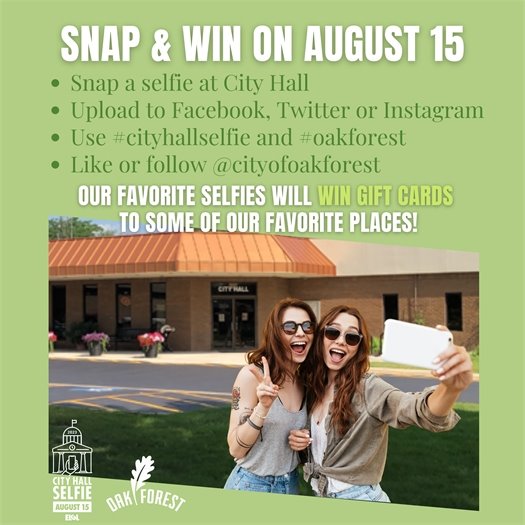 City Hall Selfie Day August 15