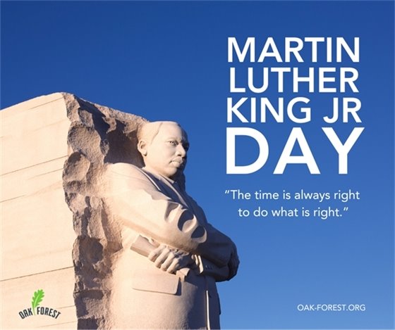 City Hall is open on MLK Day