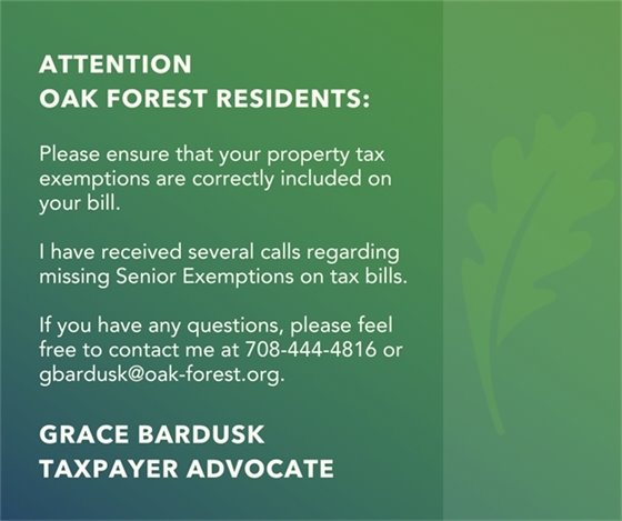 Message from Taxpayer Advocate Bardusk