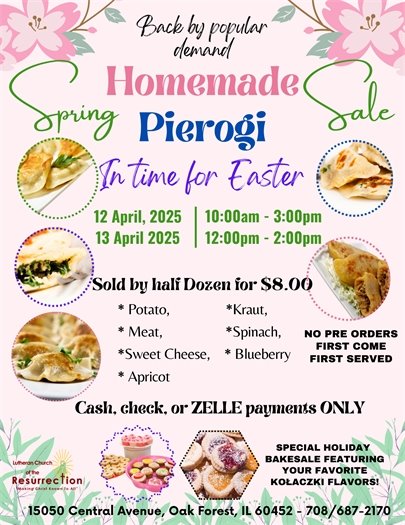 Pierogi Sale
