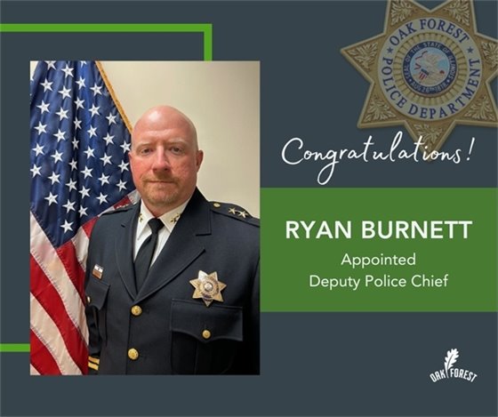 Burnett appointed deputy police chief