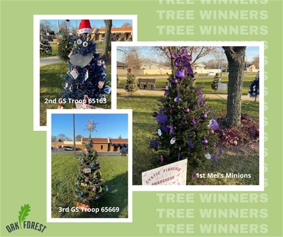 Trim-a-Tree Winners