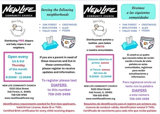 New Life Diaper Pantry